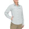 imageLittle Donkey Andy Womens Stretch Quick Dry UPF50 Long Sleeve Shirt for Hiking Travel CampingUpgraded Glacier Gray