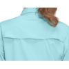 imageLittle Donkey Andy Womens Stretch Quick Dry UPF50 Long Sleeve Shirt for Hiking Travel CampingUpgraded Light Blue