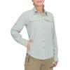 imageLittle Donkey Andy Womens Stretch Quick Dry UPF50 Long Sleeve Shirt for Hiking Travel CampingUpgraded Light Grey