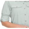imageLittle Donkey Andy Womens Stretch Quick Dry UPF50 Long Sleeve Shirt for Hiking Travel CampingUpgraded Light Grey