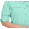 imageLittle Donkey Andy Womens Stretch Quick Dry UPF50 Long Sleeve Shirt for Hiking Travel CampingUpgraded Yucca