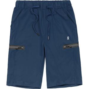 imageLittle Donkey Andy Mens UltraStretch Quick Dry Lightweight Bermuda Shorts Drawstring Zipper Pocket Hiking Travel GolfNavy