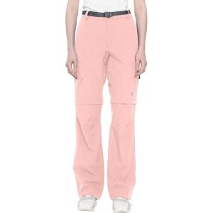imageLittle Donkey Andy Womens Stretch Convertible Pants ZipOff Quick Dry Hiking PantsUpgrade Pink