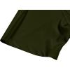 imageLittle Donkey Andy Mens Lightweight Short Sleeve Shirt Quick Dry Stretch Shirt for Hiking Travel UPF50Upgraded Army Green