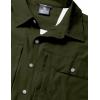 imageLittle Donkey Andy Mens Lightweight Short Sleeve Shirt Quick Dry Stretch Shirt for Hiking Travel UPF50Upgraded Army Green