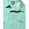 imageLittle Donkey Andy Mens Lightweight Short Sleeve Shirt Quick Dry Stretch Shirt for Hiking Travel UPF50Upgraded Beveled Glass