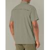 imageLittle Donkey Andy Mens Lightweight Short Sleeve Shirt Quick Dry Stretch Shirt for Hiking Travel UPF50Upgraded Sage