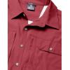 imageLittle Donkey Andy Mens Lightweight Short Sleeve Shirt Quick Dry Stretch Shirt for Hiking Travel UPF50Upgraded Watermelon Red