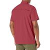 imageLittle Donkey Andy Mens Lightweight Short Sleeve Shirt Quick Dry Stretch Shirt for Hiking Travel UPF50Upgraded Watermelon Red