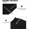 imageLittle Donkey Andy Mens Quick Dry 34 Pants Lightweight Capri Shorts Hiking Fishing Travel Casual3 Black