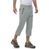 imageLittle Donkey Andy Mens Quick Dry 34 Pants Lightweight Capri Shorts Hiking Fishing Travel Casual8 Light Gray