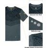 imageLittle Donkey Andy Mens Quick Dry Sweat Wicking Stretch Short Sleeve TShirt UV Protection Workout Running Hiking TeeBlack Heather