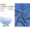 imageLittle Donkey Andy Mens Quick Dry Sweat Wicking Stretch Short Sleeve TShirt UV Protection Workout Running Hiking TeeBlue Heather