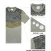 imageLittle Donkey Andy Mens Quick Dry Sweat Wicking Stretch Short Sleeve TShirt UV Protection Workout Running Hiking TeeDark Green Heather