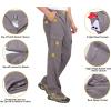 imageLittle Donkey Andy Mens Stretch Convertible Pants ZipOff QuickDry Hiking Pants UV Protection LightweightOne ZipOff Gray