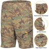 imageLittle Donkey Andy Mens Stretch Convertible Pants ZipOff QuickDry Hiking Pants UV Protection LightweightOne Zipoff Camo Khaki