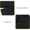 imageLittle Donkey Andy Mens Stretch Convertible Pants ZipOff QuickDry Hiking Pants UV Protection LightweightTwo Zipoff Black