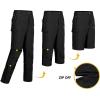 imageLittle Donkey Andy Mens Stretch Convertible Pants ZipOff QuickDry Hiking Pants UV Protection LightweightTwo Zipoff Black