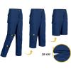 imageLittle Donkey Andy Mens Stretch Convertible Pants ZipOff QuickDry Hiking Pants UV Protection LightweightTwo Zipoffblue