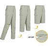 imageLittle Donkey Andy Mens Stretch Convertible Pants ZipOff QuickDry Hiking Pants UV Protection LightweightTwo Zipoffkhaki