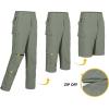 imageLittle Donkey Andy Mens Stretch Convertible Pants ZipOff QuickDry Hiking Pants UV Protection LightweightTwo Zipoffolive
