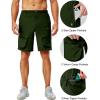 imageLittle Donkey Andy Mens Stretch Quick Dry Cargo Shorts for Hiking Camping TravelArmy Green