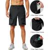 imageLittle Donkey Andy Mens Stretch Quick Dry Cargo Shorts for Hiking Camping TravelBlack