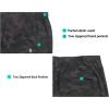 imageLittle Donkey Andy Mens Stretch Quick Dry Cargo Shorts for Hiking Camping TravelBlack Camo