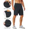 imageLittle Donkey Andy Mens Stretch Quick Dry Cargo Shorts for Hiking Camping TravelBlack Heather