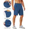 imageLittle Donkey Andy Mens Stretch Quick Dry Cargo Shorts for Hiking Camping TravelBlue Heather