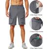 imageLittle Donkey Andy Mens Stretch Quick Dry Cargo Shorts for Hiking Camping TravelGrey