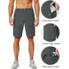 imageLittle Donkey Andy Mens Stretch Quick Dry Cargo Shorts for Hiking Camping TravelGrey Heather