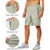 imageLittle Donkey Andy Mens Stretch Quick Dry Cargo Shorts for Hiking Camping TravelKhaki