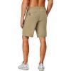 imageLittle Donkey Andy Mens Stretch Quick Dry Cargo Shorts for Hiking Camping TravelKhaki Heather