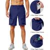 imageLittle Donkey Andy Mens Stretch Quick Dry Cargo Shorts for Hiking Camping TravelNavy
