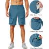 imageLittle Donkey Andy Mens Stretch Quick Dry Cargo Shorts for Hiking Camping TravelSlate