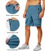 imageLittle Donkey Andy Mens Stretch Quick Dry Cargo Shorts for Hiking Camping TravelSlate