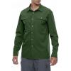 imageLittle Donkey Andy Mens Stretch Quick Dry UPF50 Long Sleeve Shirt for Hiking Travel CampingA Army Green
