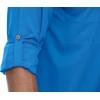 imageLittle Donkey Andy Mens Stretch Quick Dry UPF50 Long Sleeve Shirt for Hiking Travel CampingA Diva Blue