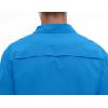 imageLittle Donkey Andy Mens Stretch Quick Dry UPF50 Long Sleeve Shirt for Hiking Travel CampingA Diva Blue