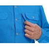 imageLittle Donkey Andy Mens Stretch Quick Dry UPF50 Long Sleeve Shirt for Hiking Travel CampingA Diva Blue