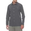imageLittle Donkey Andy Mens Stretch Quick Dry UPF50 Long Sleeve Shirt for Hiking Travel CampingA Grey