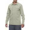imageLittle Donkey Andy Mens Stretch Quick Dry UPF50 Long Sleeve Shirt for Hiking Travel CampingA Khaki