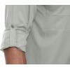 imageLittle Donkey Andy Mens Stretch Quick Dry UPF50 Long Sleeve Shirt for Hiking Travel CampingA Light Gray