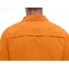 imageLittle Donkey Andy Mens Stretch Quick Dry UPF50 Long Sleeve Shirt for Hiking Travel CampingA Orange