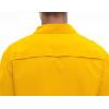 imageLittle Donkey Andy Mens Stretch Quick Dry UPF50 Long Sleeve Shirt for Hiking Travel CampingA Yellow