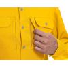 imageLittle Donkey Andy Mens Stretch Quick Dry UPF50 Long Sleeve Shirt for Hiking Travel CampingA Yellow