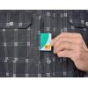 imageLittle Donkey Andy Mens Stretch Quick Dry UPF50 Long Sleeve Shirt for Hiking Travel CampingBlack Plaid