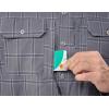 imageLittle Donkey Andy Mens Stretch Quick Dry UPF50 Long Sleeve Shirt for Hiking Travel CampingGray Plaid