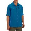 imageLittle Donkey Andy Mens Stretch Quick Dry UPF50 Long Sleeve Shirt for Hiking Travel CampingUpgraded Deep Blue